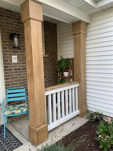 diy front porch posts